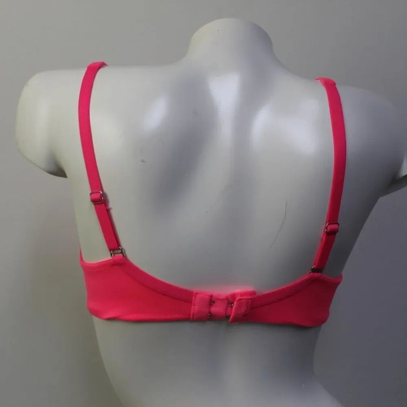 Victoria's Secret florescent pink lined demi bra 34D - Picture 5 of 11